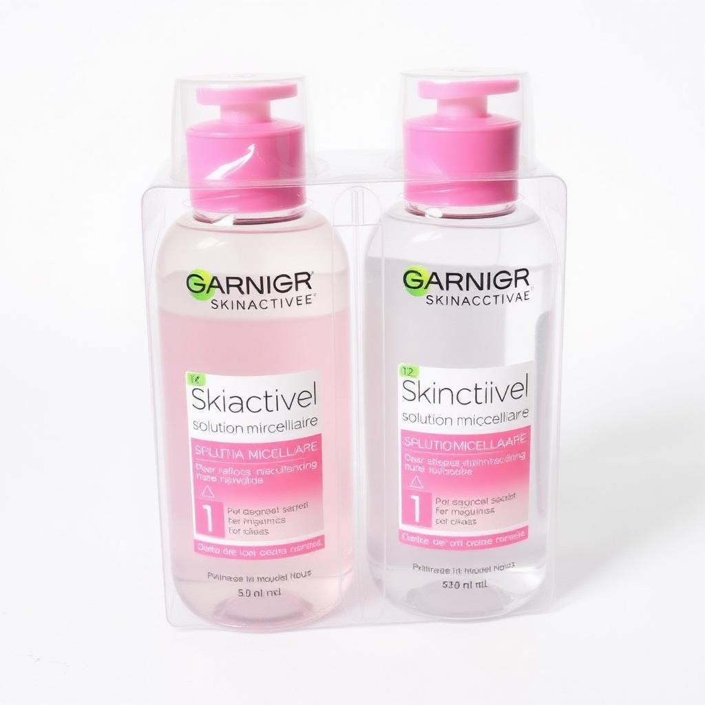 Garnier Pack Solution Micellaire Tout en 1 Peaux Sensibles 400ml *2